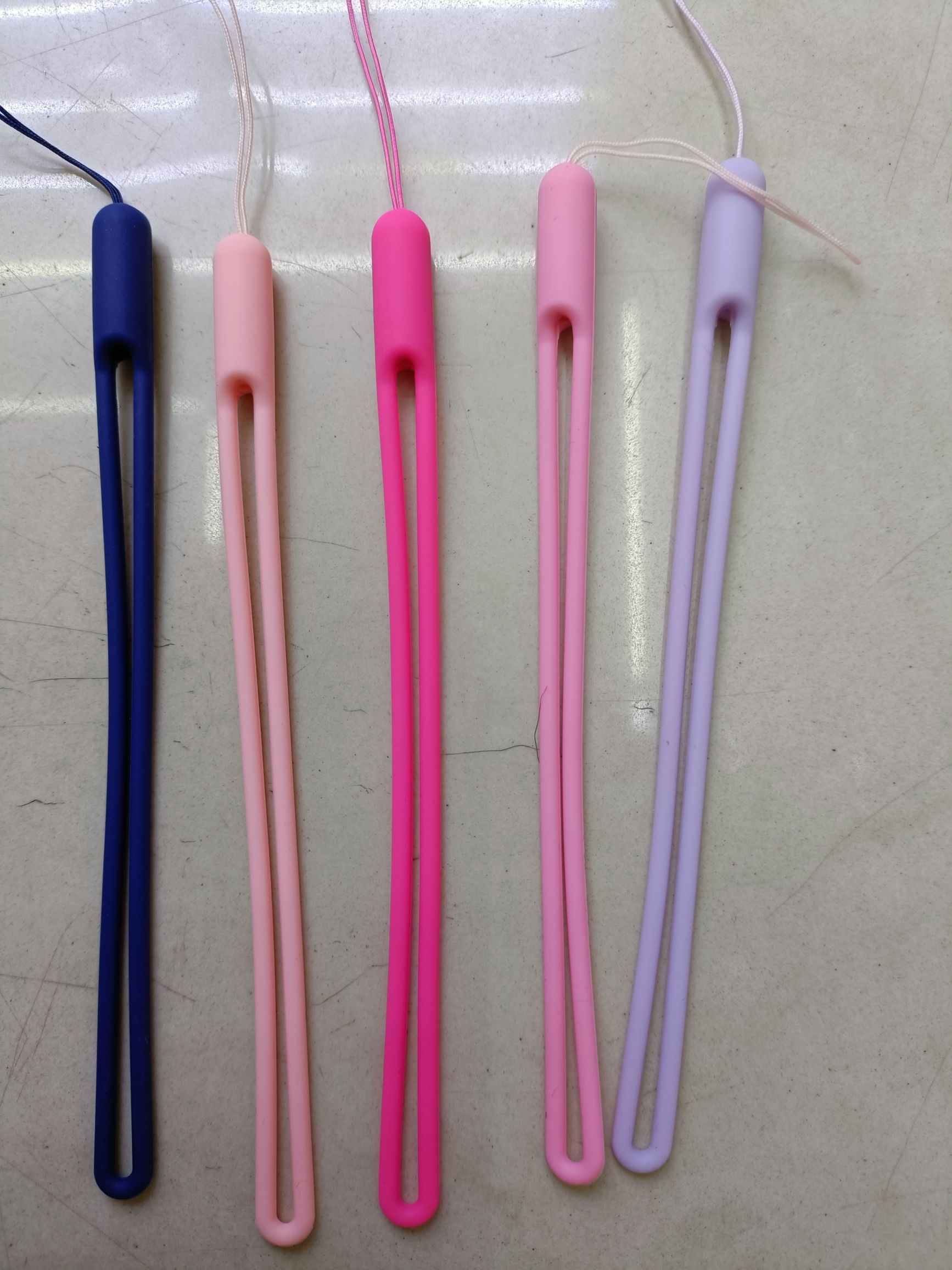 硅胶手机挂绳 散装100一中包详情图8