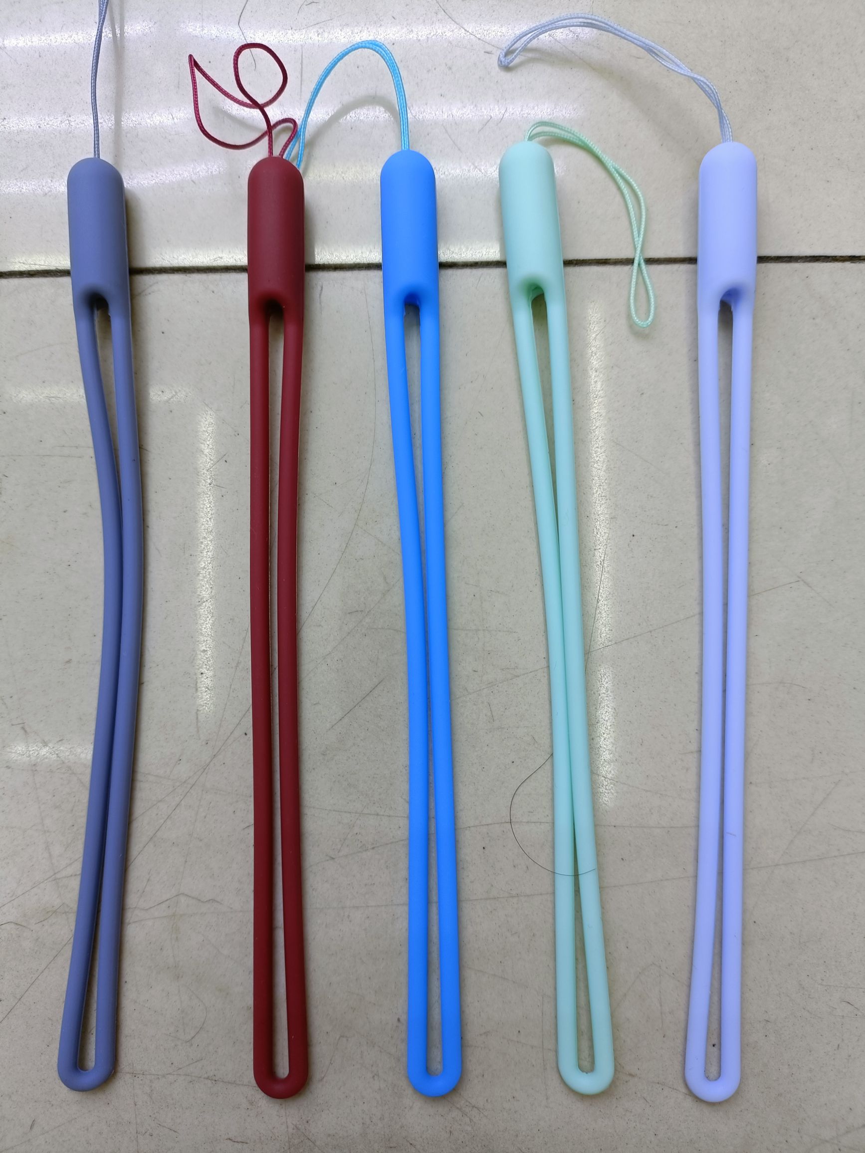 硅胶手机挂绳 散装100一中包详情图6