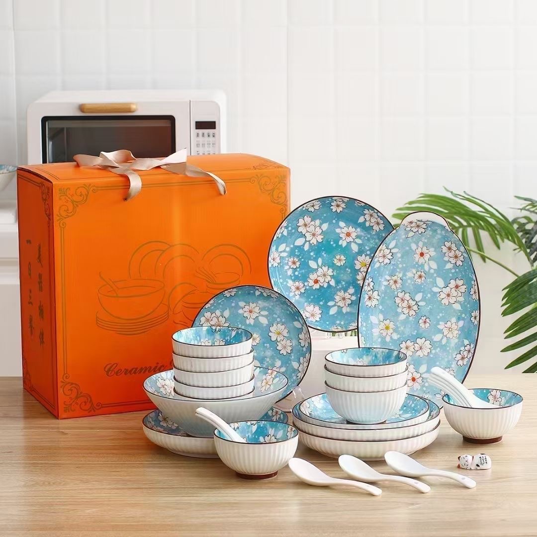 陶瓷餐具/礼盒包装/美观耐用。细节图