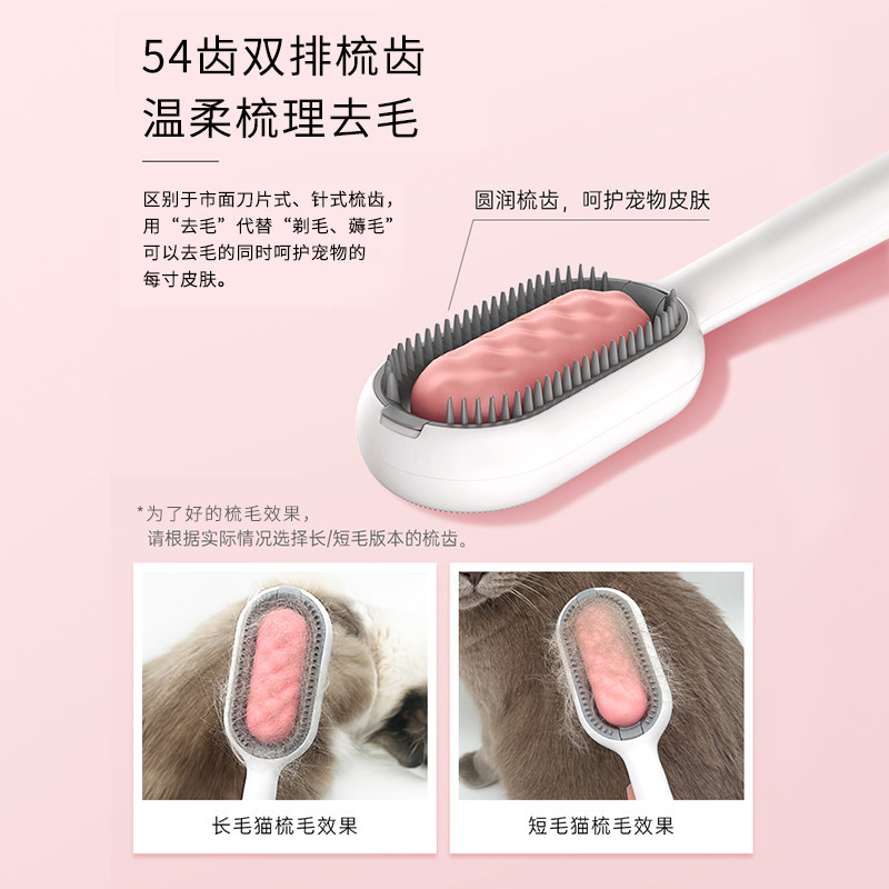 Pet cleaning comb details Picture