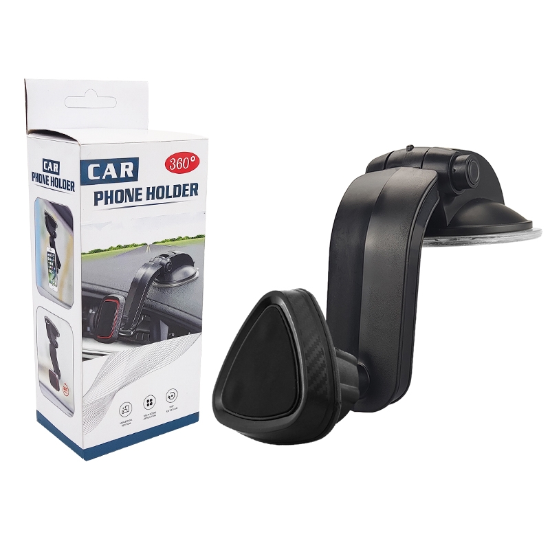 5 models of 360-degree rotating mobile phone stand with magnetic suction cup, universal creative car navigation mobile phone stand QW126 Application Scenario
