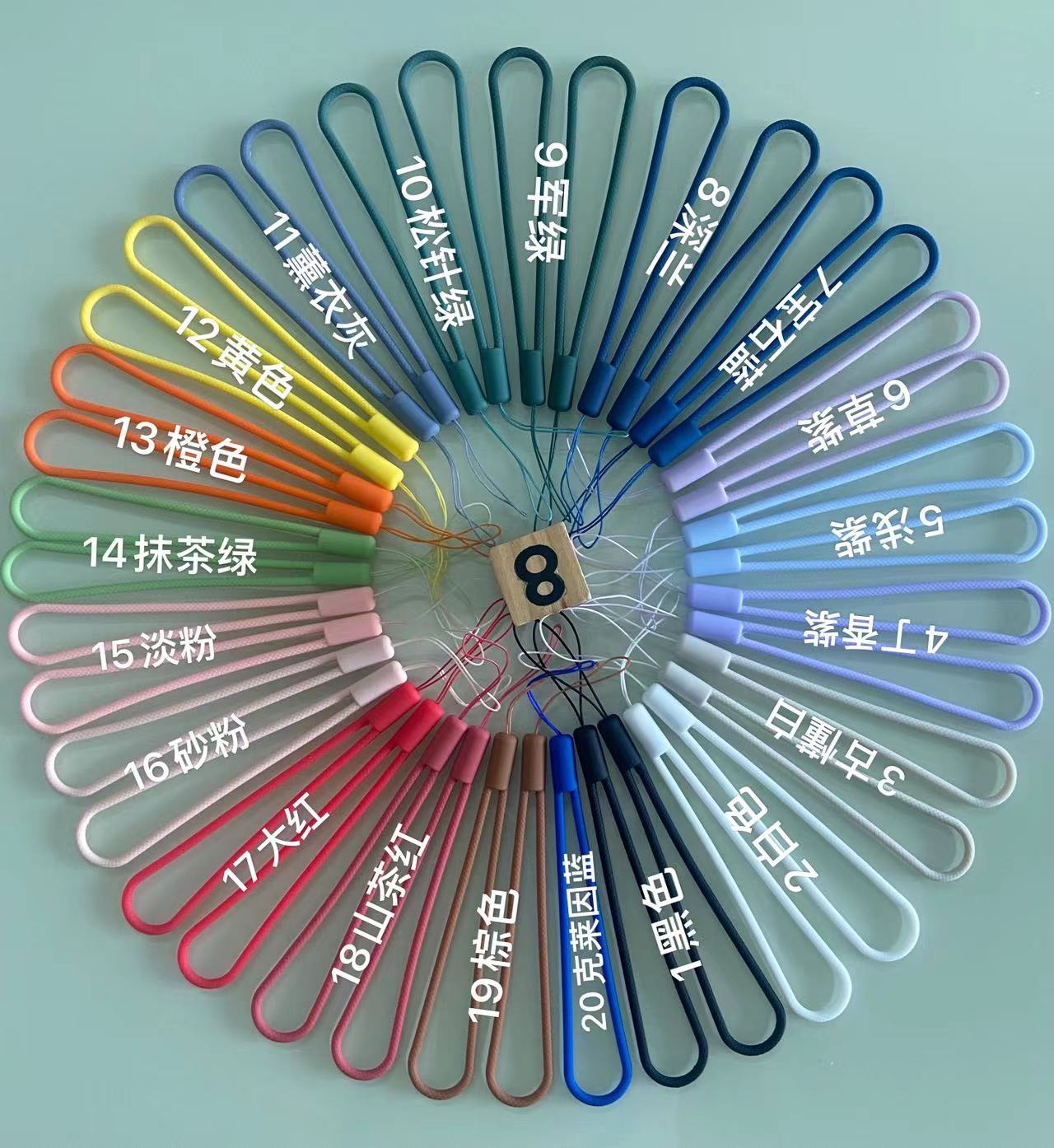 手机挂绳/硅胶挂绳/纹路挂绳产品图