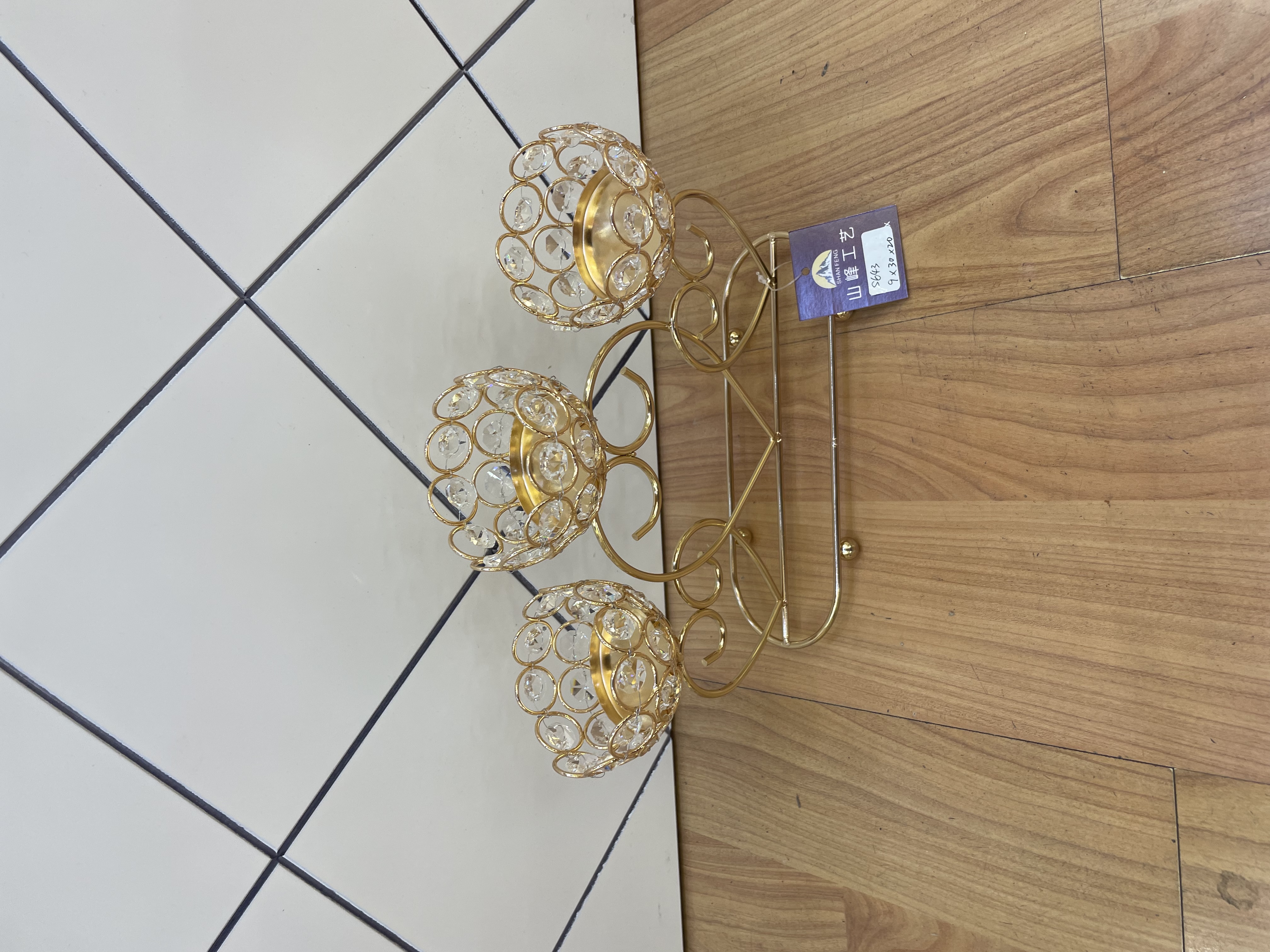 金属工艺品/合金烛台/摆件细节图