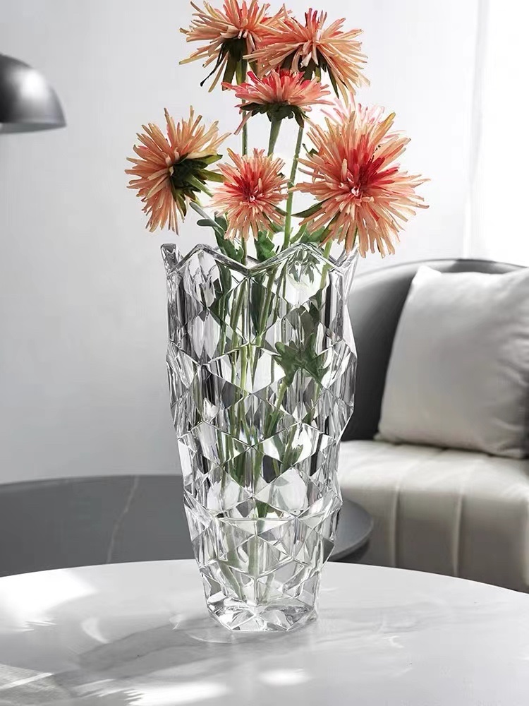 Chu Guang Glass Crystal Glass Vase, home decoration glass vase, Hydroponic vase details Picture