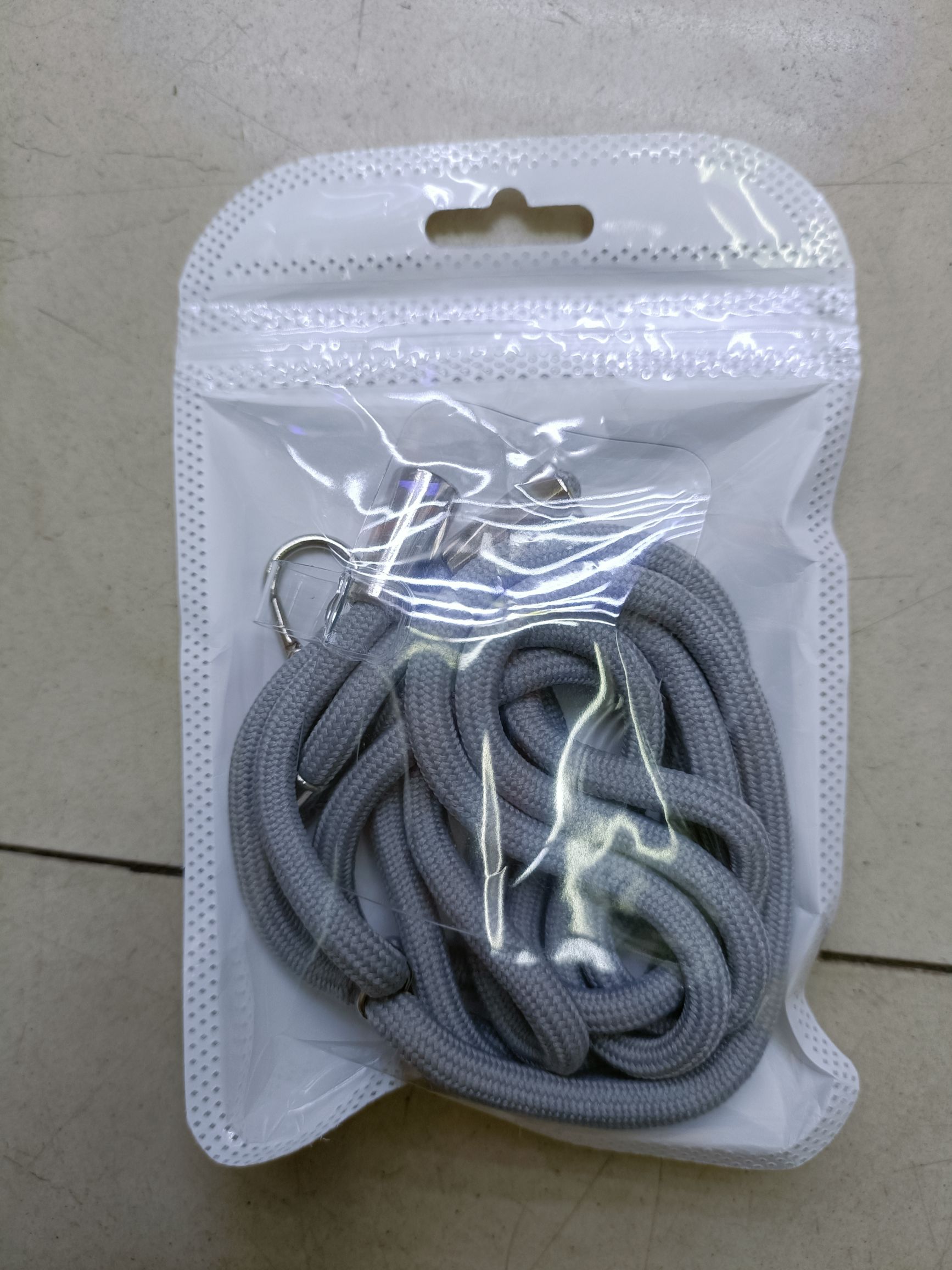 Single transparent soft sheet gasket for mobile phone lanyard detail image 13