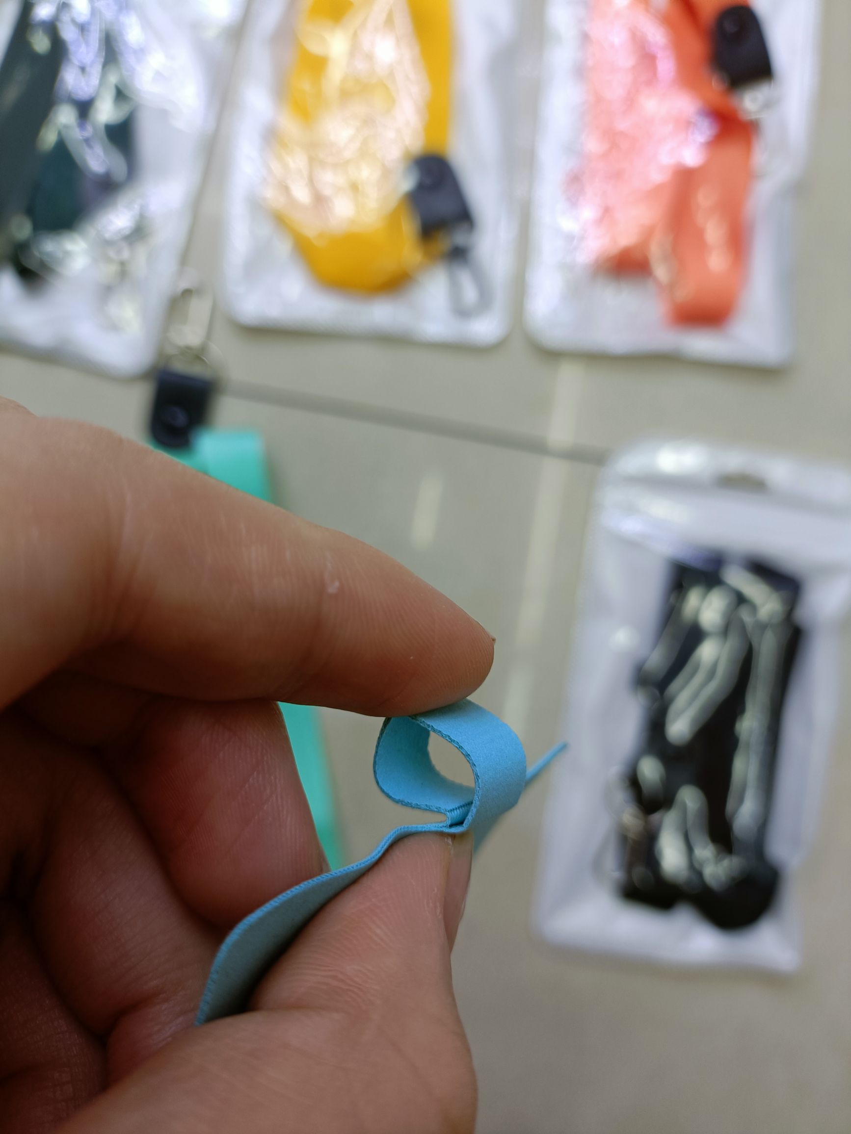 حشية بالألوان من حبل عريض detail image 6