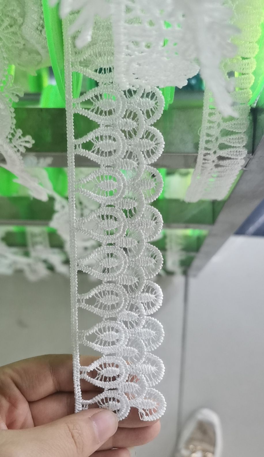 水溶花边