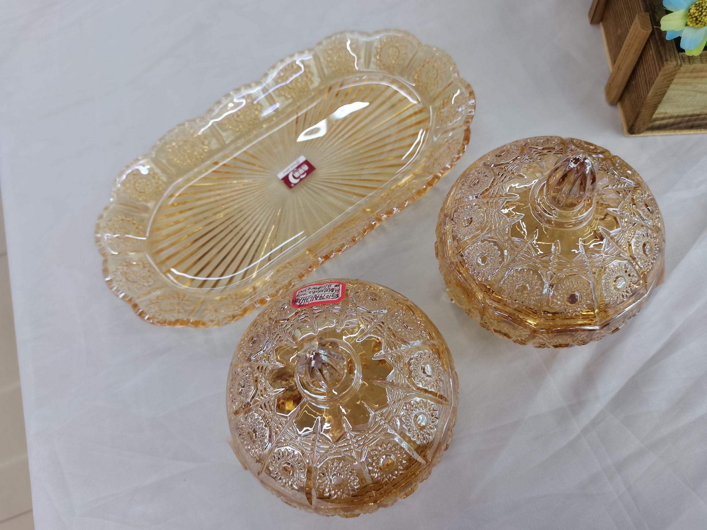 欧式储物罐浮雕玻璃糖果罐首饰罐果酱零食罐小杂物收纳罐子糖缸详情图4