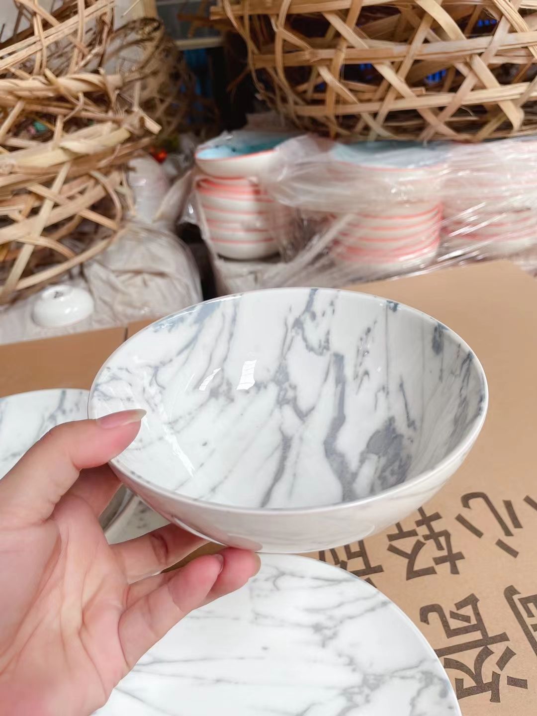 陶瓷餐具套装实物图