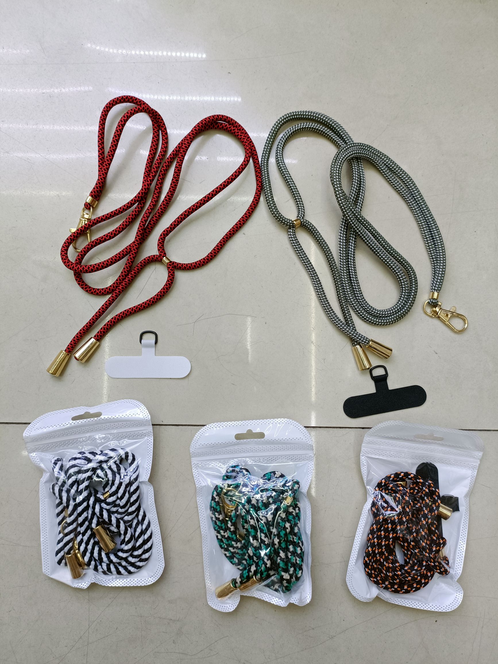 彩绳 手机挂绳 小片垫片