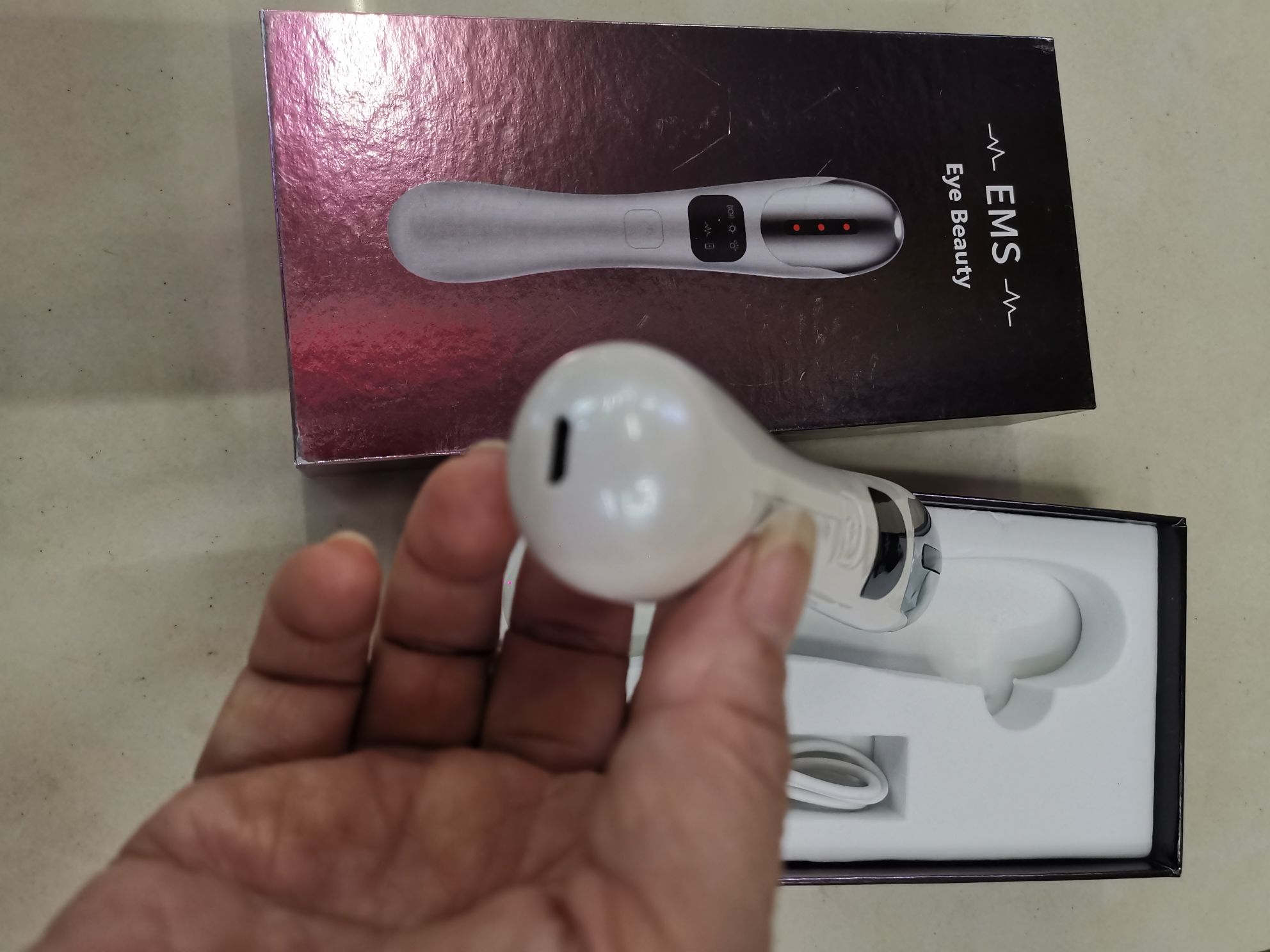 USB充电微电流美眼仪智能眼部按摩仪彩光护眼震动美容仪按摩器详情图6