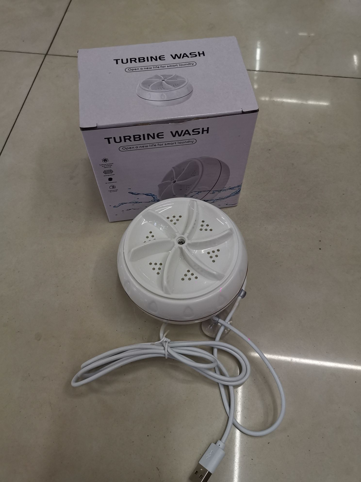 Ultrasonic folding turbine washing machine, portable small socks and underwear, lazy people in dormitories, mini laundry wonder for business trips detail image 8