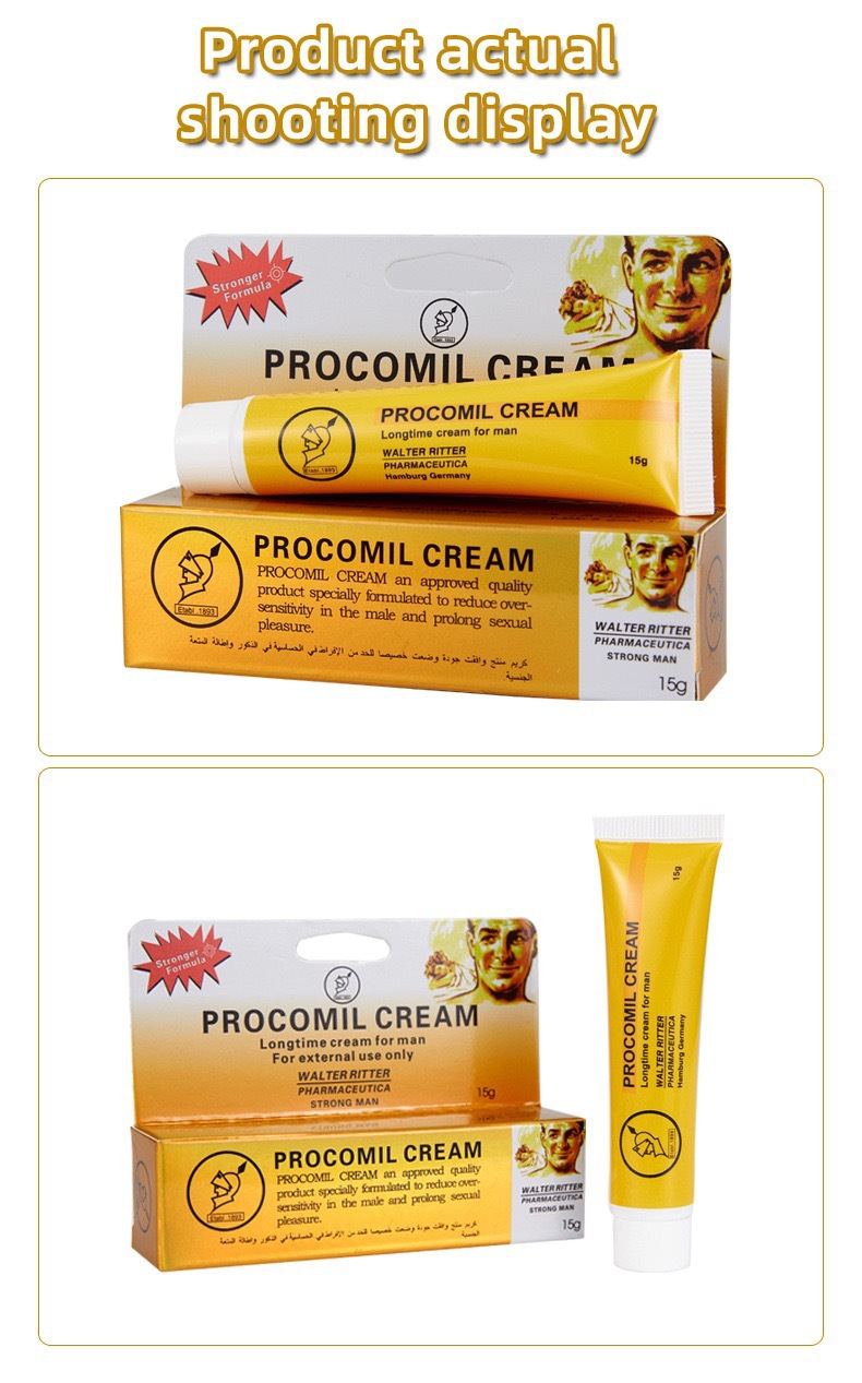 男用小金刚延迟膏PROCOMILCREAM厂家批发外贸男用批发详情图6