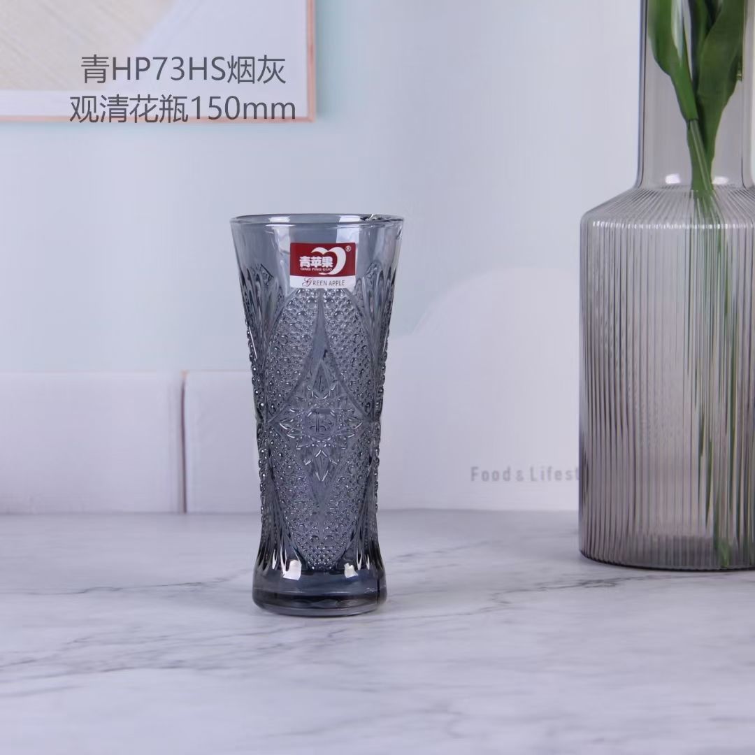 HP73HS   小号花瓶玻璃透明客厅摆件水培植物