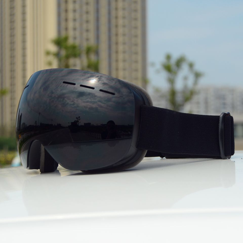 Adult ski goggles, large spherical glasses, KOCar myopia glasses /HX06 double-layer anti-fog Specification image