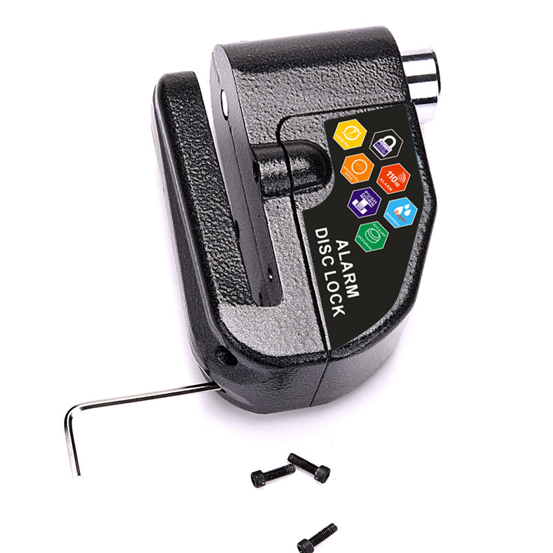 Bicycle lock, mountain bike alarm lock, anti-theft electric bike, motorcycle lock/disc brake alarm lock Specification image
