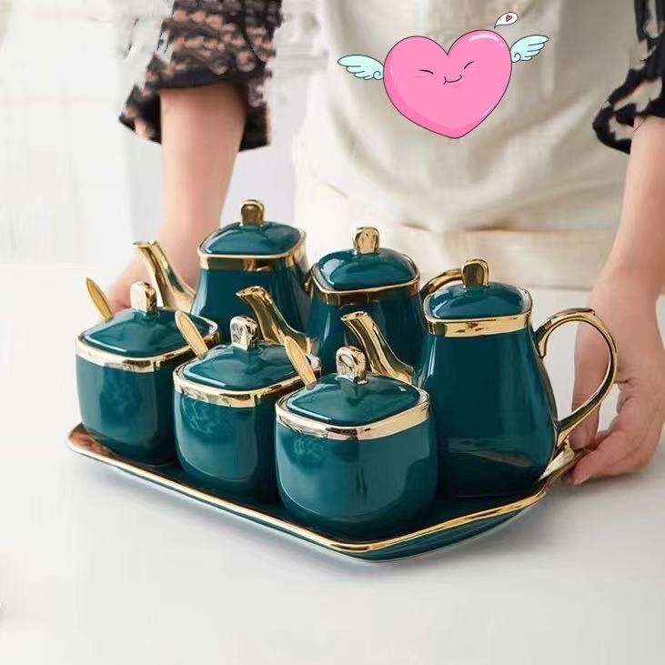 Each Q040-6 seasoning jar consists of 6 sets