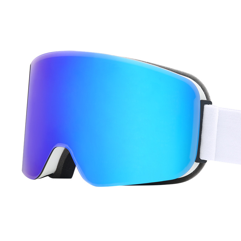 柱面真膜滑雪眼镜REVO双层防雾风镜雪地护目镜详情图3