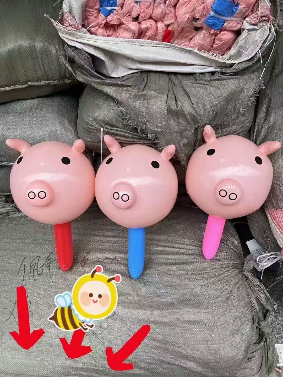 The internet-famous pig has become a bestseller at a street stall details Picture