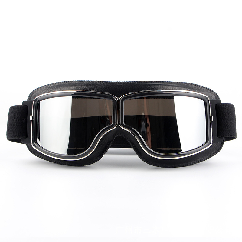 新款哈雷风镜摩托车眼镜骑士骑行越野护目镜复古户外运动防风镜 详情图7