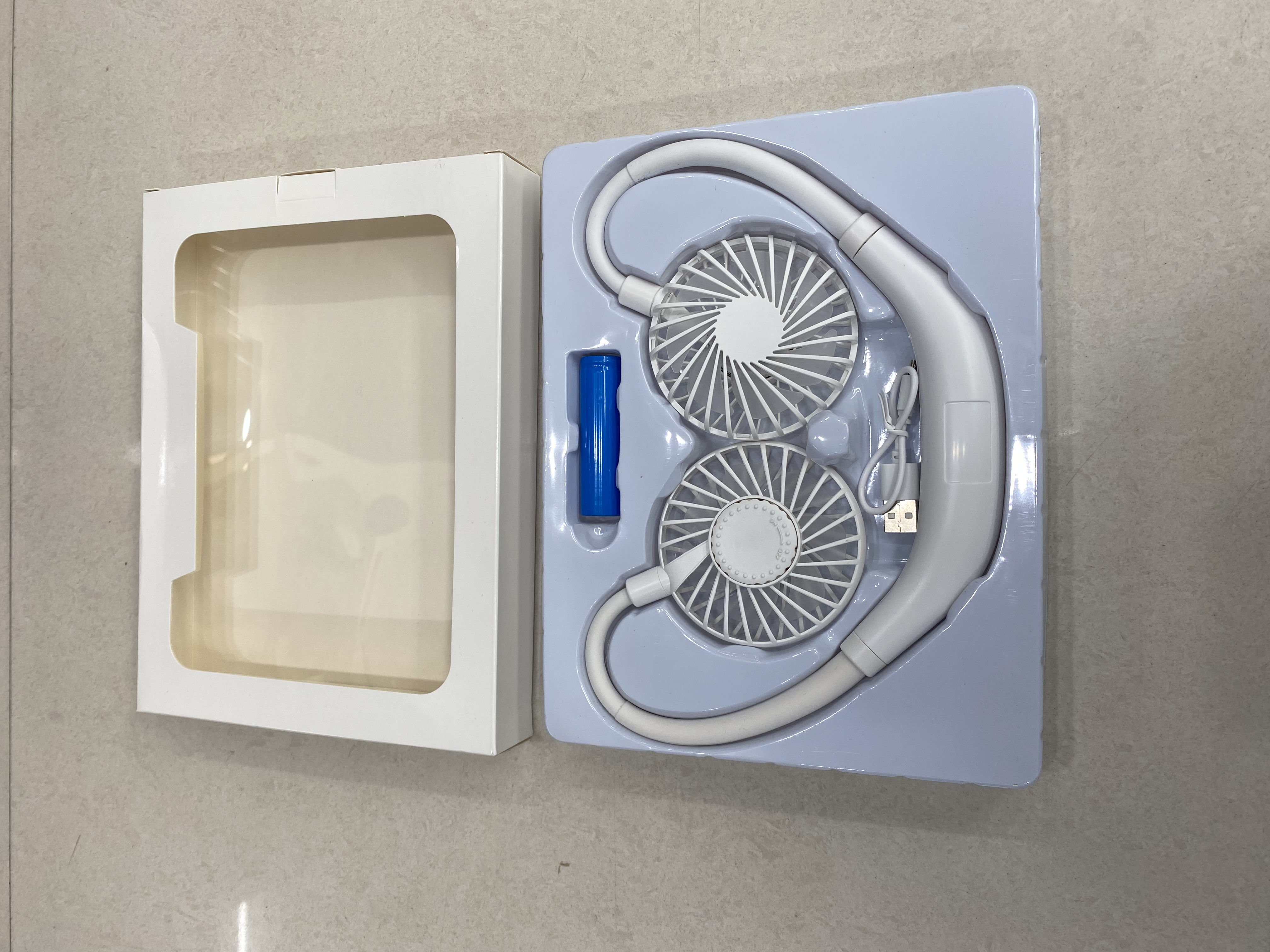 The 3rd generation neck-hanging fan