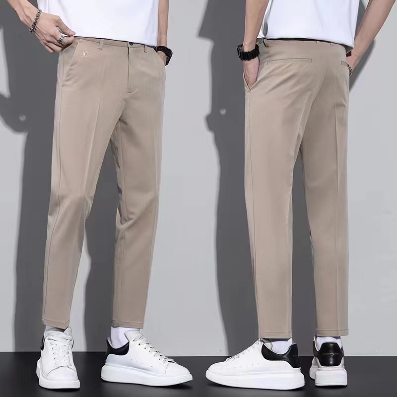 男士西裤实物图