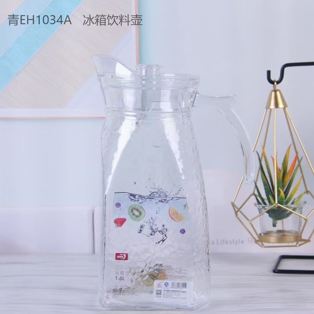 EH1034A   冰箱冷水壶 饮料壶 锤纹1.6L详情图2