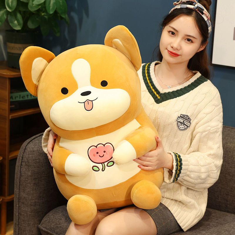 No. 1 Cute squirrel, cute little chubby dog doll, plush toy doll, dog bed pillow, birthday gift for men and women Application Scenario