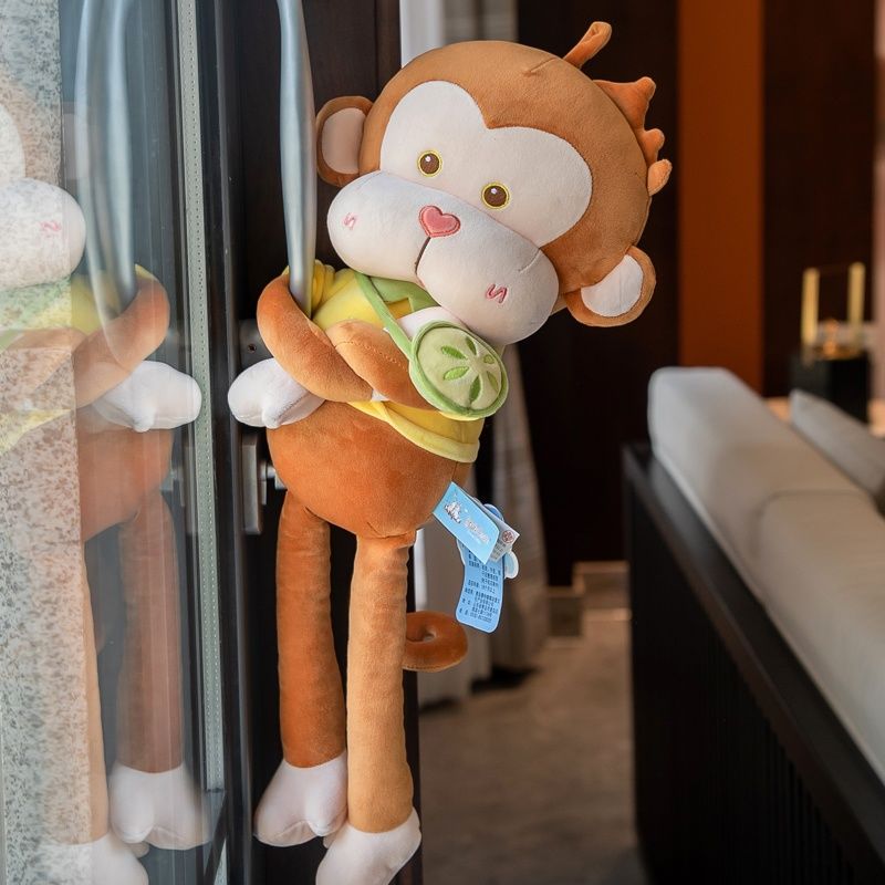 Fruit Monkey Plush Toy No. 1, long-armed Monkey doll, cute little monkey Gorilla Doll, gift for girls Application Scenario