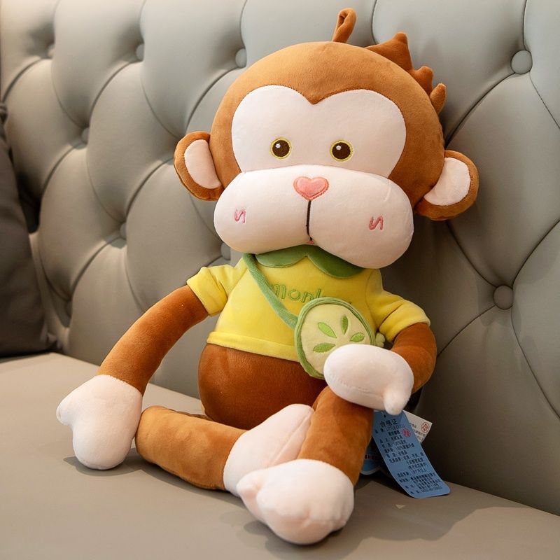 Fruit Monkey Plush Toy No. 1, long-armed Monkey doll, cute little monkey Gorilla Doll, gift for girls Item Picture