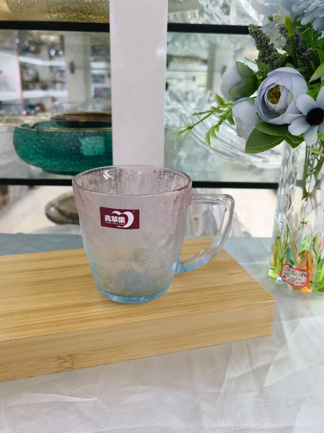 ZB47-1/L2冰粉  青苹果手柄杯
