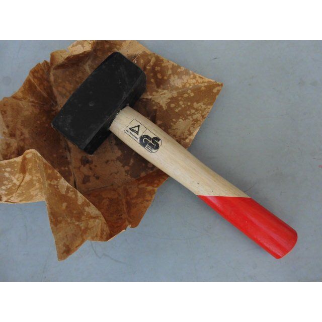 Wooden handle stone hammers 1kg, 1.5kg, 2kg, old export goods from the 1990s, large square head hammers, forging hammers, iron hammers Item Picture