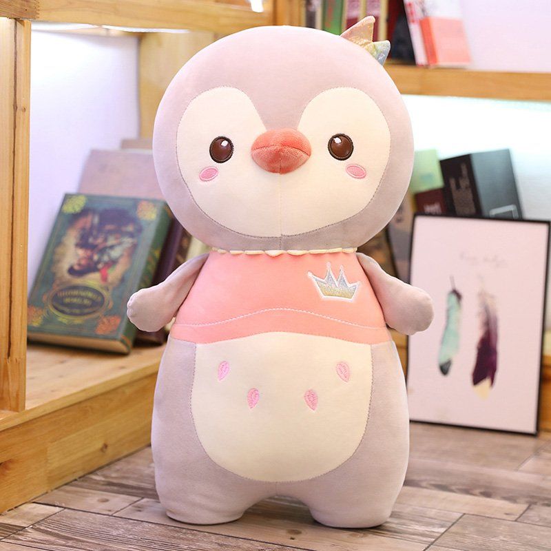 No. 1 Cartoon penguin, Internet celebrity, cute penguin plush toy, doll, cloth doll, super soft sleeping pillow, girl Specification image