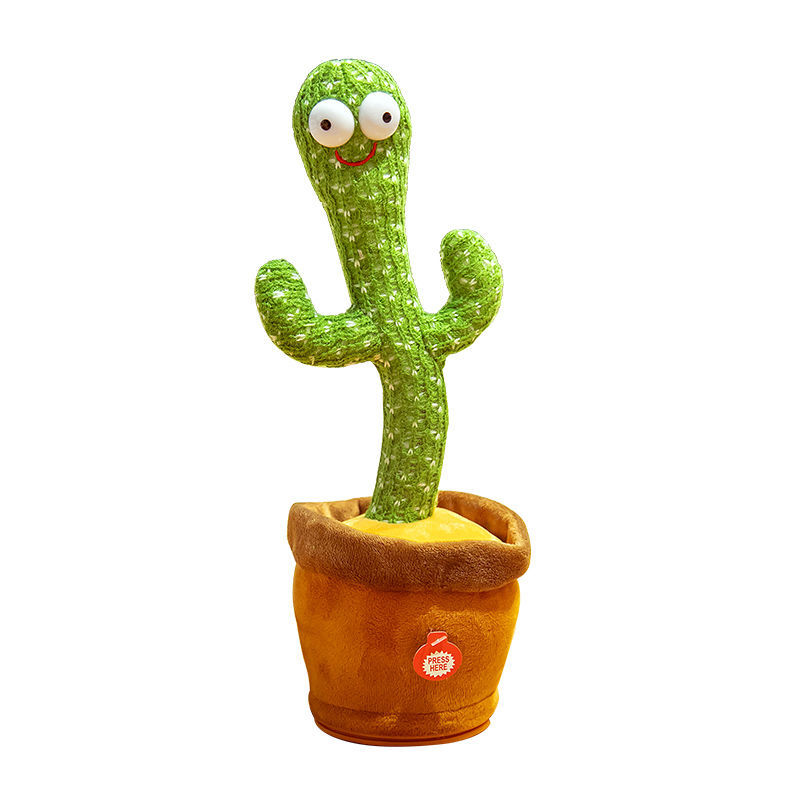 Dancing Cactus, the same as the Christmas Internet celebrity, is a magical cactus that can twist, sing and dance. It's a birthday gift for children and babies, a Christmas business world HNR Item Picture
