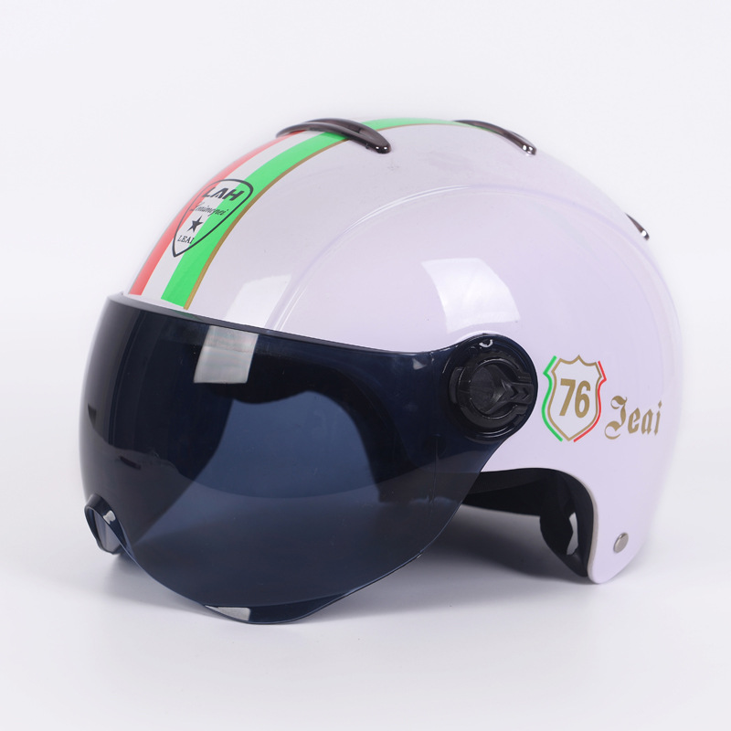 Electric bike riding motorcycle helmets, summer sun protection helmets, electric bike reflective protective helmets, Harley-Davidson helmets detail image 4