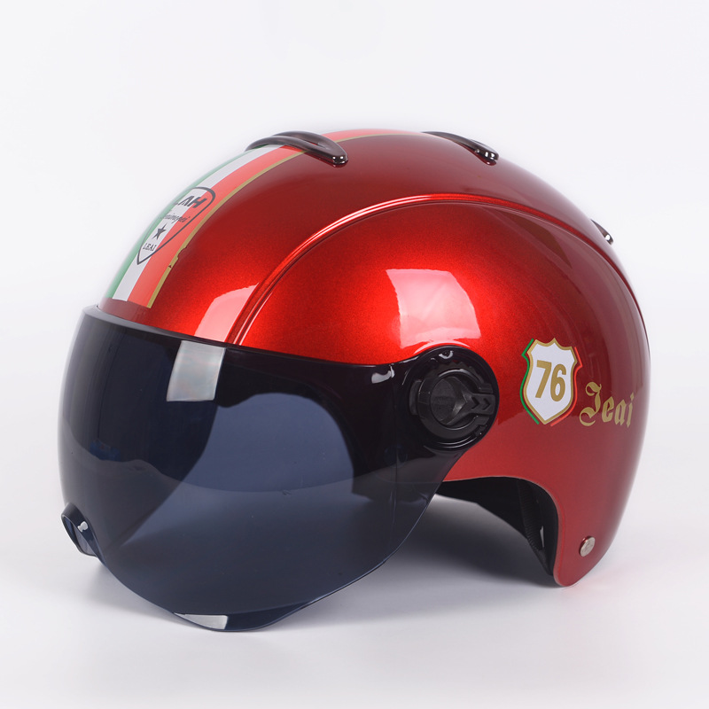 Electric bike riding motorcycle helmets, summer sun protection helmets, electric bike reflective protective helmets, Harley-Davidson helmets detail image 5