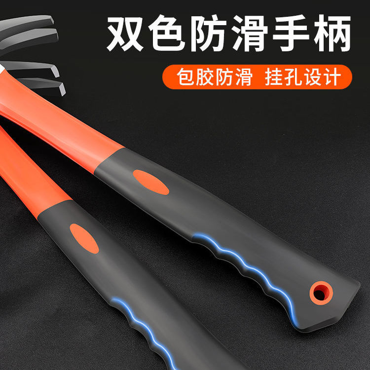 Five-fingered plastic-coated handle sheep horn hammer 250g 500g, nail hammer, hammer head sheep horn hammer, woodworking hammer, special steel hardware, household hammer, nail hammer, iron hammer, small hammer, mini hammer, integrated hammer, pulling nail hammer Item Picture