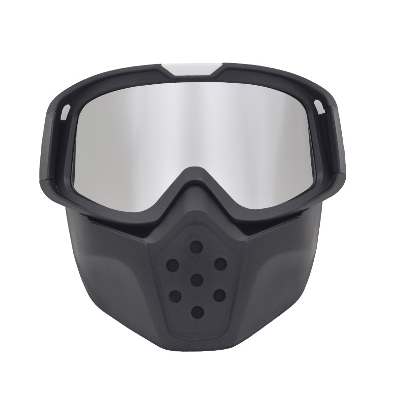 Motorcycle glasses, goggles, face masks, off-road goggles, Harley-Davidson helmets, goggles, tactical goggles, riding windshields Application Scenario