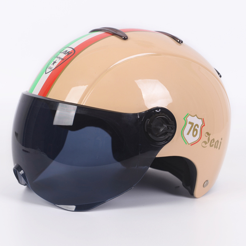Electric bike riding motorcycle helmets, summer sun protection helmets, electric bike reflective protective helmets, Harley-Davidson helmets Item Picture