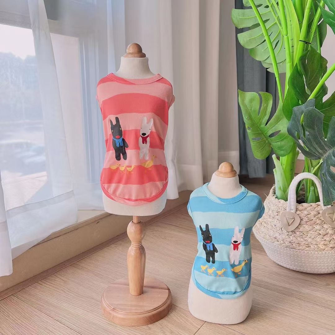 宠物背心宠物用品花背心狗狗背心
​出口日本纯棉背心质量有保障详情图9