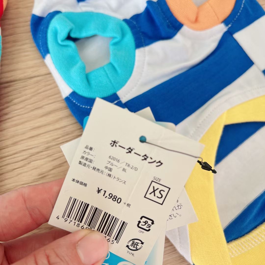 宠物背心宠物用品花背心
​出口日本纯棉背心质量有保障详情图7