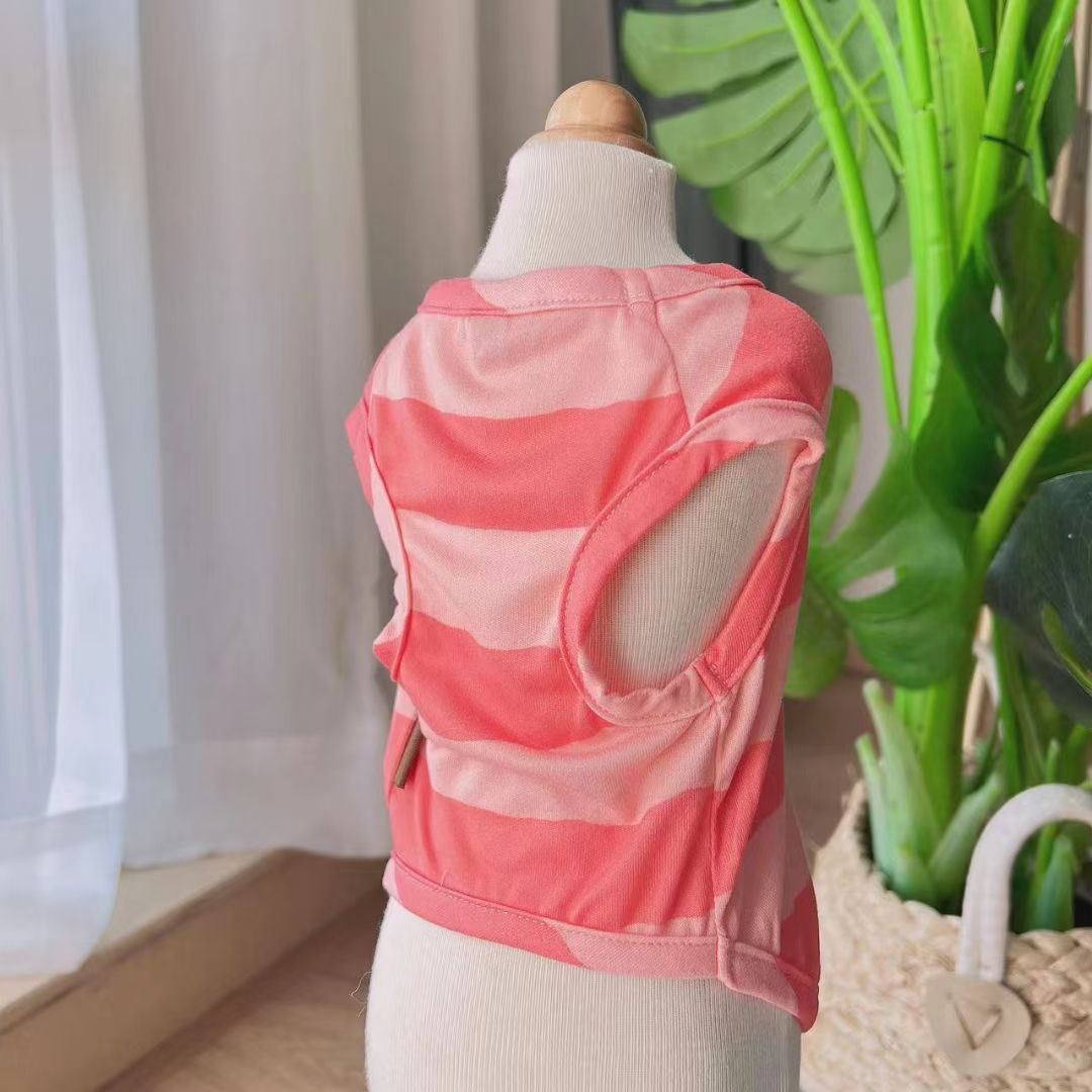 宠物背心宠物用品花背心狗狗背心
​出口日本纯棉背心质量有保障详情图7