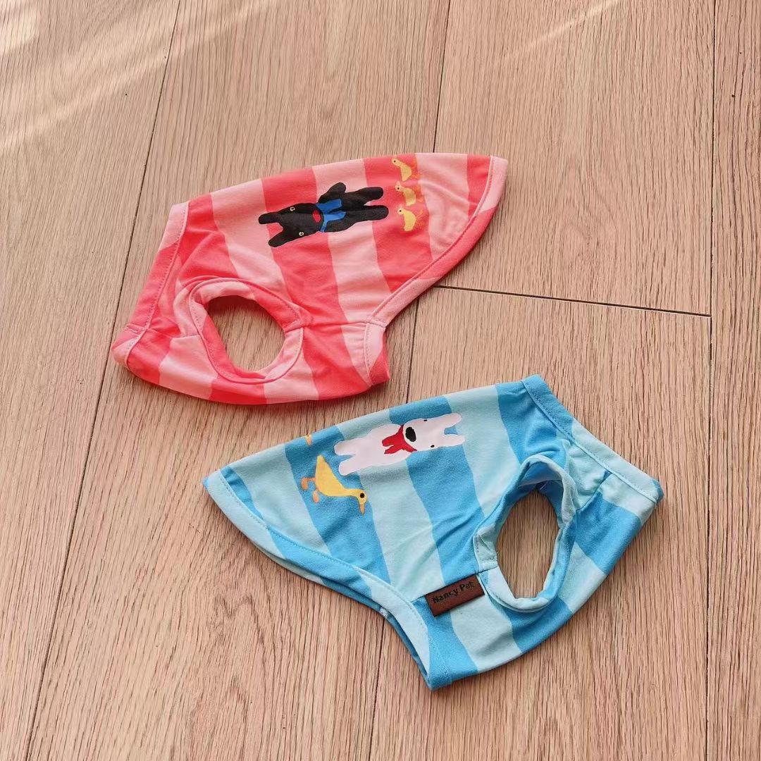 宠物宝宝背心/宠物狗狗背心/宠物用品衣服白底实物图