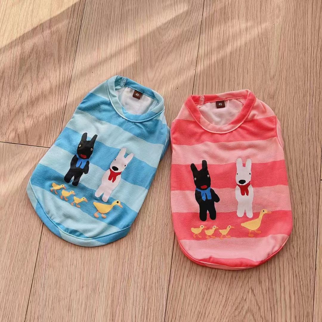 宠物背心宠物用品花背心狗狗背心
​出口日本纯棉背心质量有保障详情图8