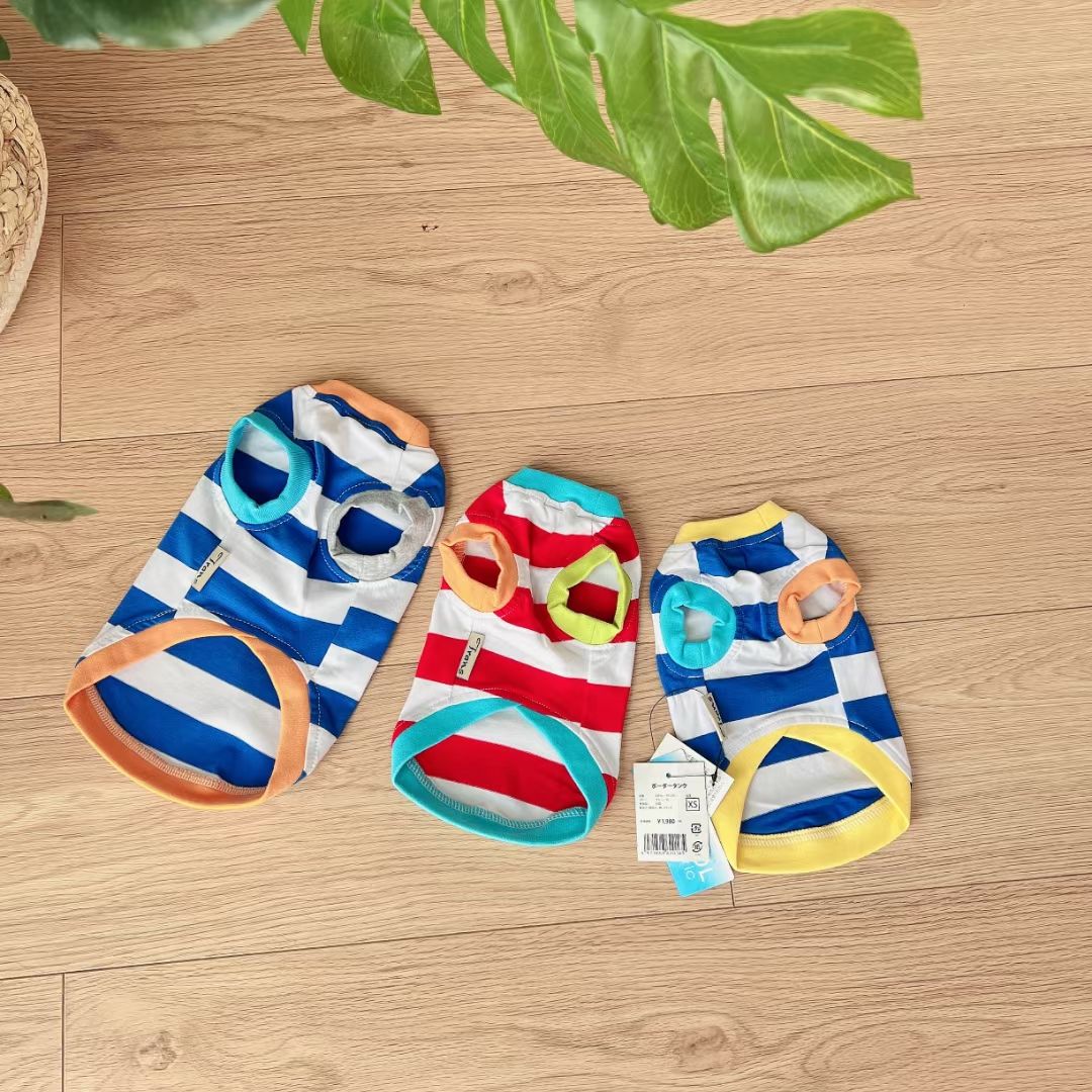 宠物背心宠物用品花背心
​出口日本纯棉背心质量有保障详情图4