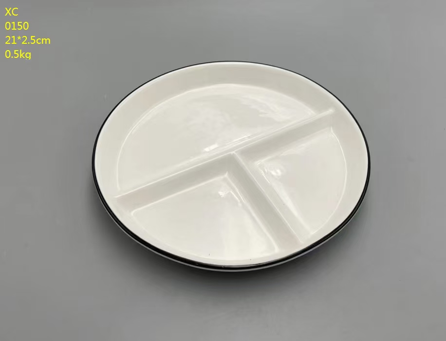 方圆陶瓷黑线边系列餐具网红西餐盘陶瓷现货高温镁质瓷FYKBH685885详情图18