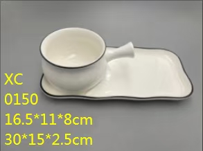 方圆陶瓷黑线边系列餐具网红西餐盘陶瓷现货高温镁质瓷FYKBH685885详情图13