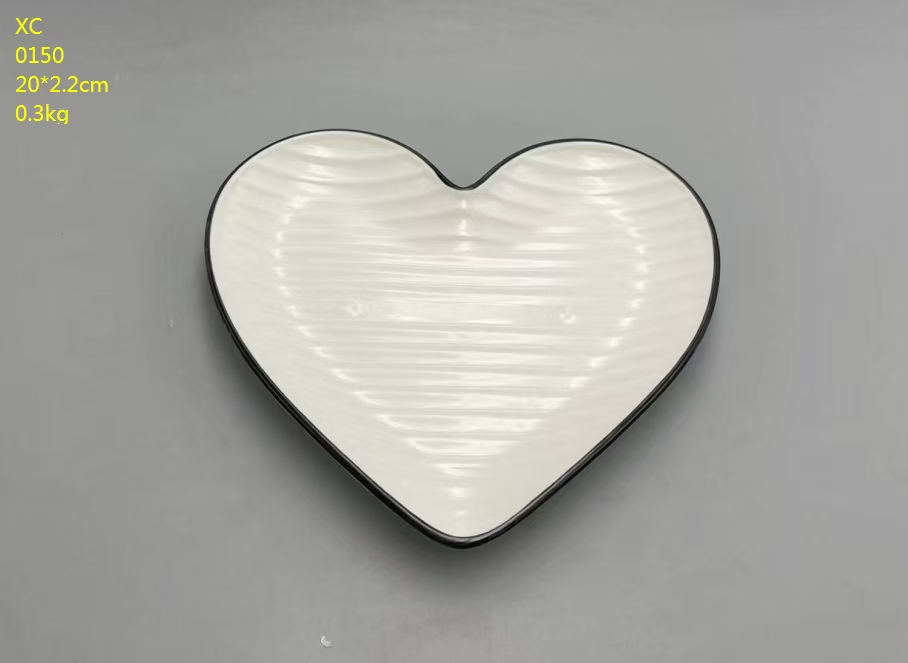 方圆陶瓷黑线边系列餐具网红西餐盘陶瓷现货高温镁质瓷FYKBH685885详情图14