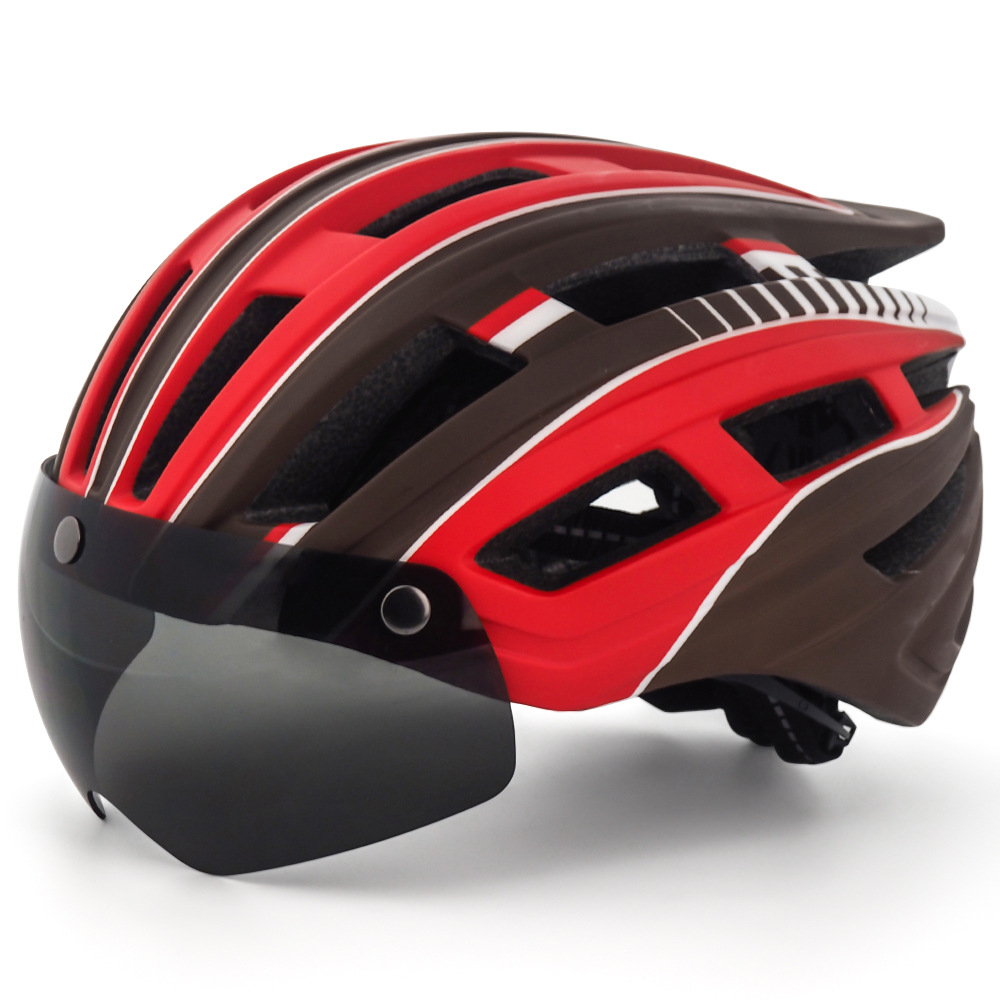 骑行运动安全头盔helmet单车自行车头盔户外公路山地车骑行頭盔 