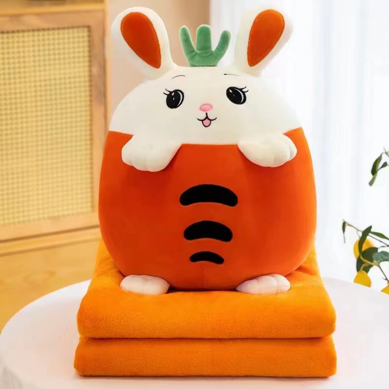 Plush toy throw pillows, cartoon air conditioner throw pillows, wholesale air conditioner throw pillows details Picture